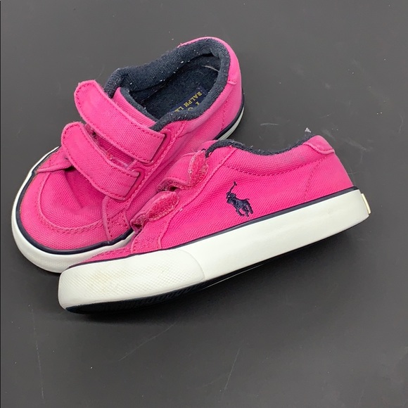 Polo Ralph Lauren shoes kids size 8 used - Picture 2 of 5